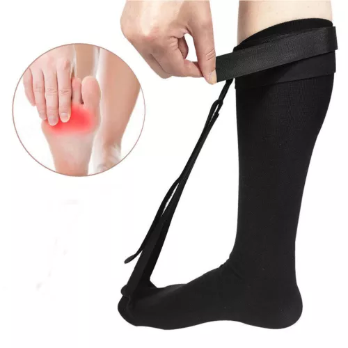 Plantar Fasciitis Sock For Strassburg Night Splint Achilles Heel Pain Adjustable - Picture 3 of 14