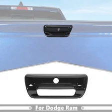 For 2019-2024 Dodge Ram 3500/2500/1500 Gloss Black Tailgate Handle Cover Trim 1P