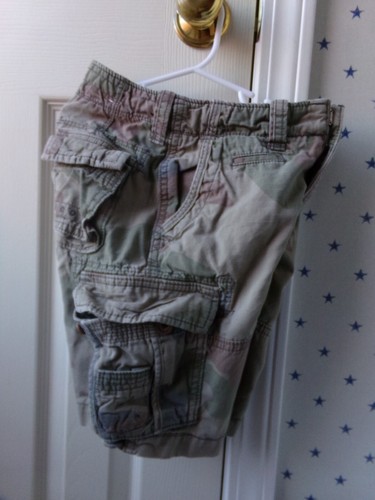Vtg Boys Size 6 GAP Camouflage Shorts SLIM Classic CAMO Hunting ADJUSTABLE WAIST - Picture 2 of 13