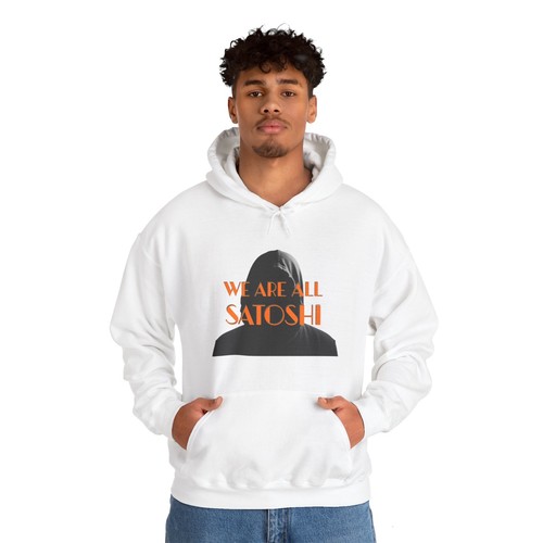 We Are All Satoshi Hoodie Sweatshirt, Bitcoin BTC Hoodie, Cryptocurrency, Crypto - Picture 8 of 38