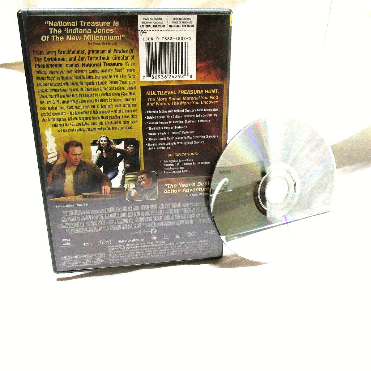 英語DVDNew Treasure 2005 Disney National Treasure DVD Widescreen 786936242928| eBay