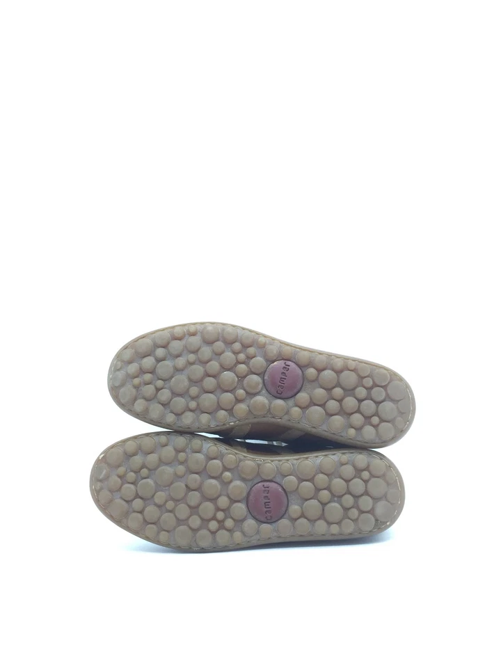 Camper Pelotas Twins Zapatillas De Cuero Marrón Para Mujeres T.37 US.7 UK.4 - Imagen 3 de 4