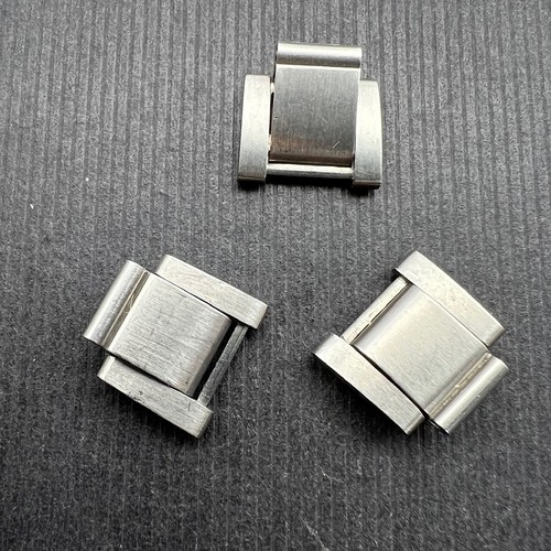 ORIGINAL ROLEX 7835 Folded Connector Link - Crown Side, 12 mm,  Mint !