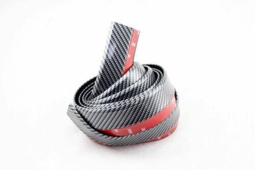 UNIVERSAL 2.5M CARBON FIBRE BUMPER GUARD LIP PROTECTOR SPLITTER SKIRT SPOILER VW - Picture 7 of 7