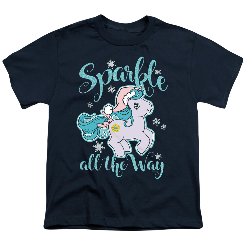 T shirt bambino My Little Pony Sparkle All The Way maglietta blu navy
