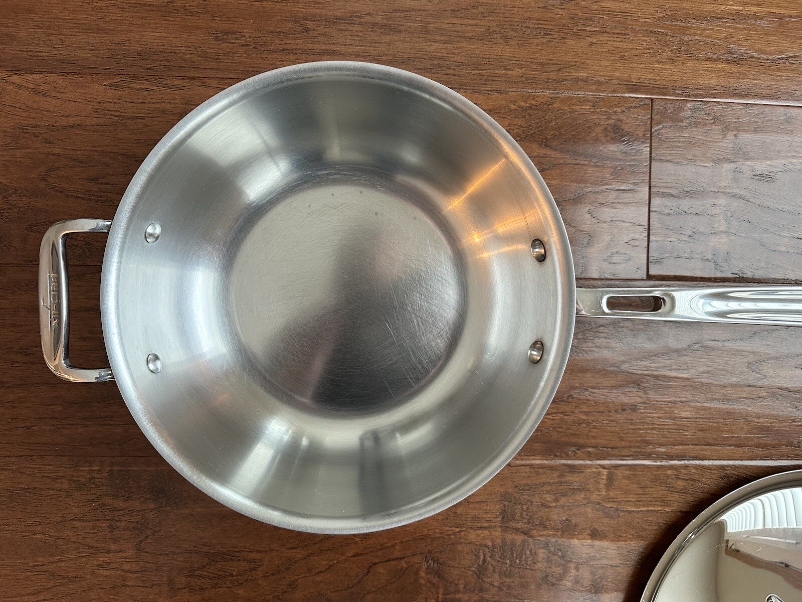 AllClad 3QT Copper Core 5Ply Saucier RARE eBay