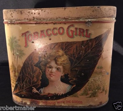 Tobacco Girl Tobacco Tin