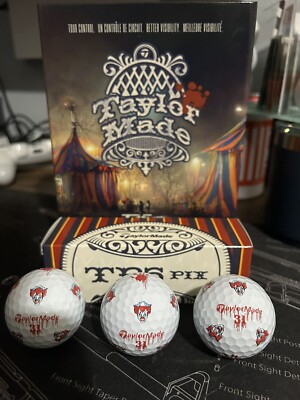 Taylormade TP5 Pix Nightmare Circus Halloween Clown Golf