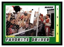 1993 Maxx #193 Bill Elliott/Fan's Favorite Driver