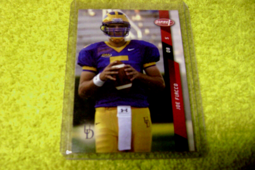 JOE FLACCO - 2008 SAGE ASPIRE - ROOKIE CARD # 4 - RAVENS -BROWNS NFL L@@K - Picture 3 of 3