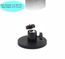 Strong 110LBS Rubber Magnetic Car Mount Holder for GoPro DJI Osmo Action Camera