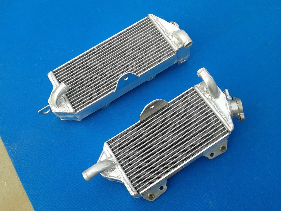 PARA KAWASAKI KX500 KX 500 1988-2004 03 02 2001 2000 1999 RADIADOR Y MANGUERA ALUMINIO Foto 3 de 4