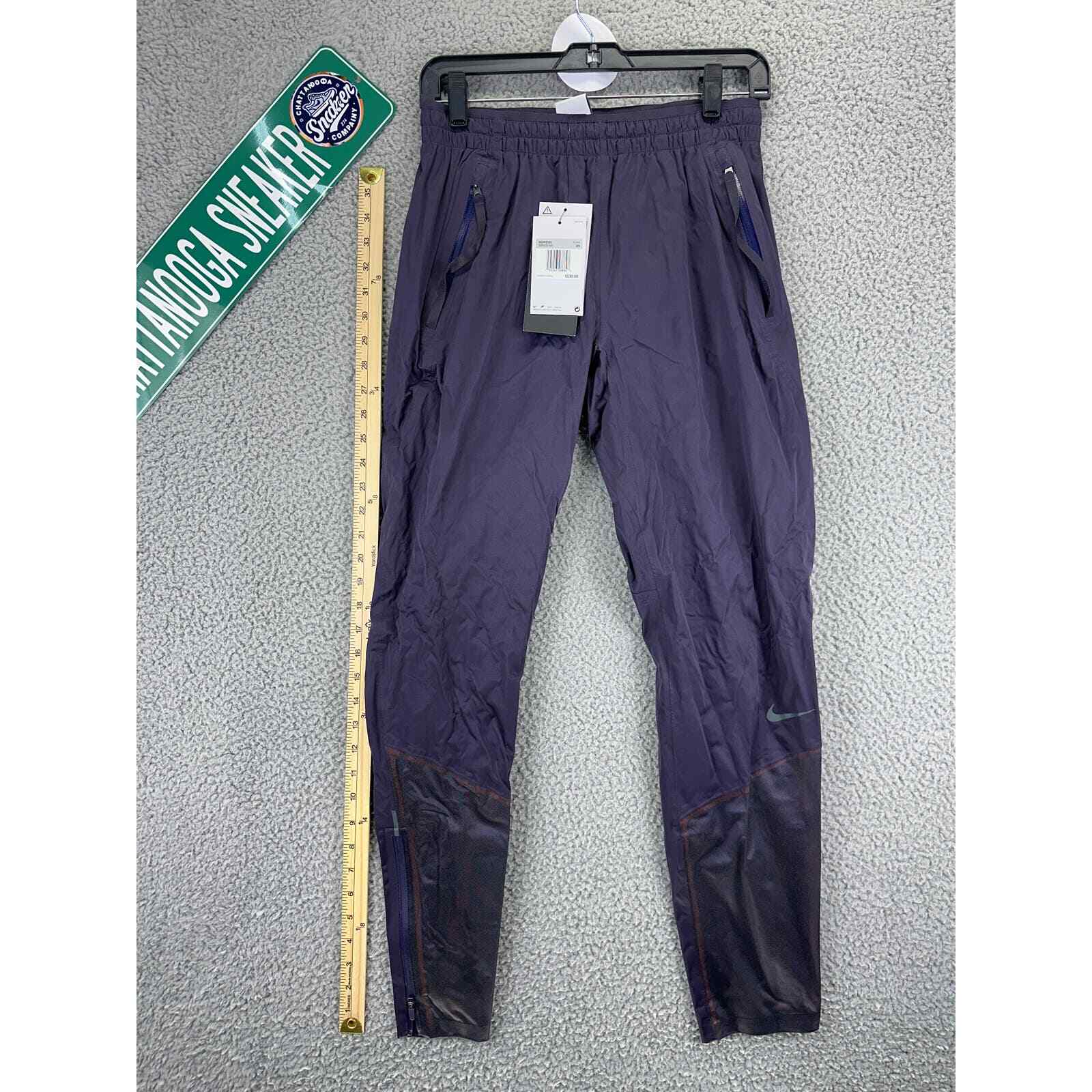Nike Running Pants Womens XS Purple Waterproof ADV Run Division Storm-FIT Repel