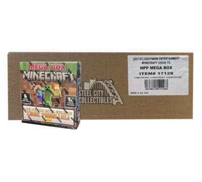 2024 Panini Minecraft Mega 20-Box Case