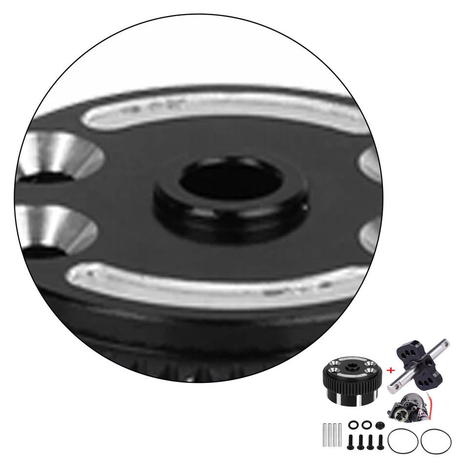 Для Traxxas Rustler Stampede Slash 2WD алюминиевый корпус дифференциала + замок катушки - Изображение 2 из 4