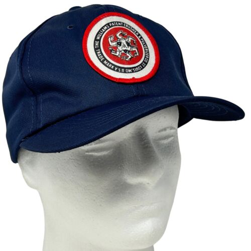 The Williams Patent Crusher Pulverizer Co Vintage 80s Hat Blue Baseball Cap - 第 1/9 張圖片
