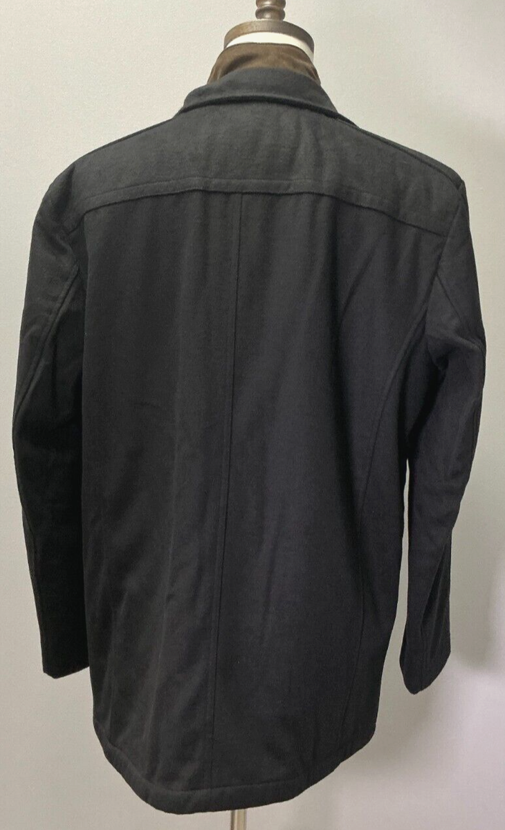 Johnston & Murphy Upton Car Men's Size L Black Coat NWT | eBay Johnston & Murphy Upton Car Men's Size L Black Coat NWT | eBay