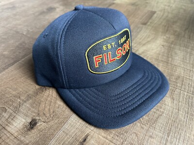 フィルソン - ハーベスター キャップ FILSON - Harvester Cap - Dark Navy - Adjustable - Baseball