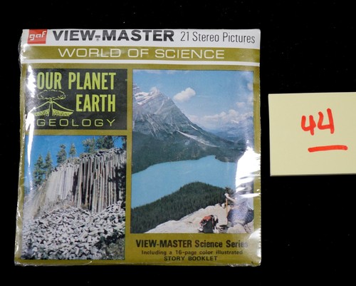 OUR PLANET EARTH Geology View-Master 3 Reel Packet B675 - NEW UNOPENED