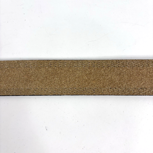 Carhartt Belt Boys Large 26/28 Detroit Brown Leather 4253 Triple Stitch 33.5"x1" - Picture 14 of 18