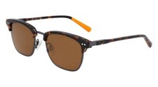 New SHINOLA by Flexon SH-2300S 242 Dark Amber Tortoise Sunglasses w/ Brown Lens