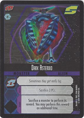 TCG  10 .dot Hack/Enemy Foil Promo Card 5P2 Ultra Rare Dark Asteroid