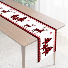 Christmas Table Runner Red Deer 14 x 71 "
