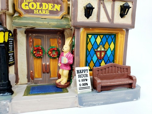 Lemax Christmas Village - The Golden Hare Tavern (2015) - Sears Exclusive - EUC - Picture 8 of 8