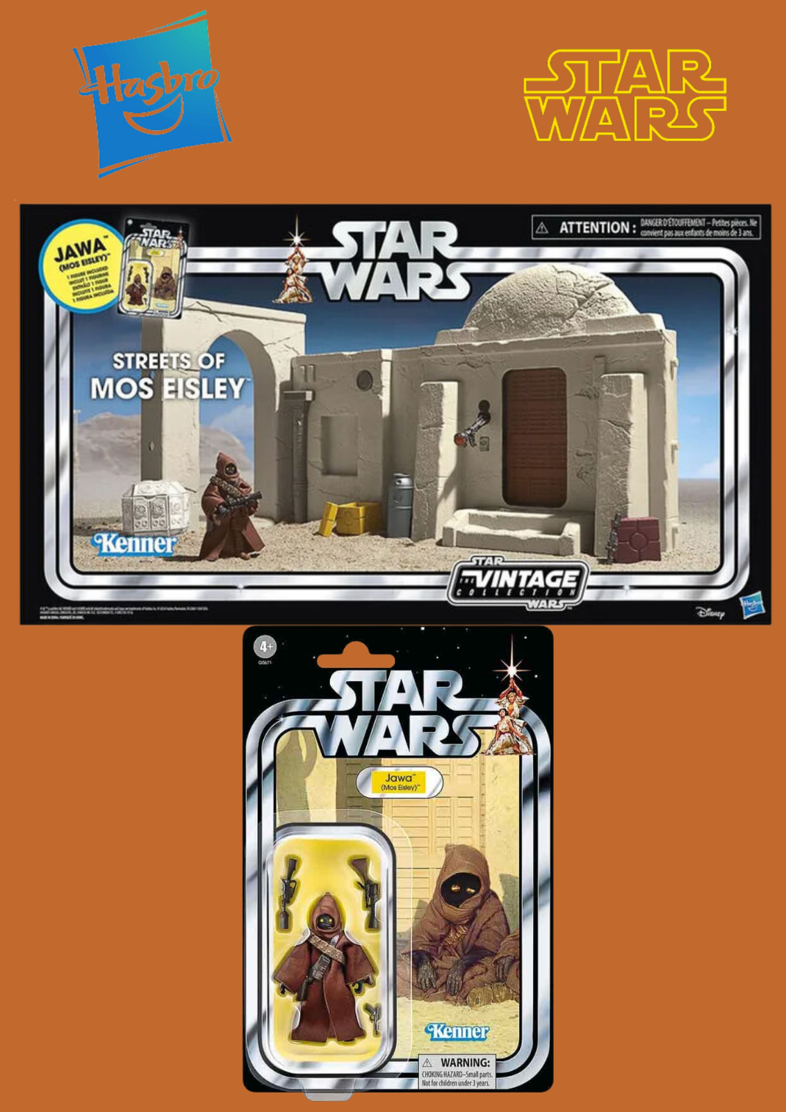 Star Wars The Vintage Collection Jawa Mos Eisley playset 9,5 cm PREORDER