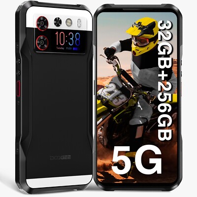 DOOGEE V20S 6.43'' 5G Outdoor Handy 32GB+256GB Android 13 Phone Ohne Vertrag