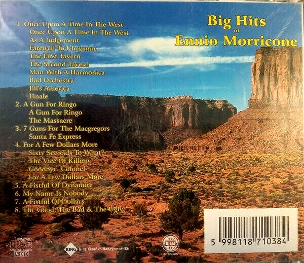 Big Hits of ENNIO MORRICONE unique Hungary CD | eBay