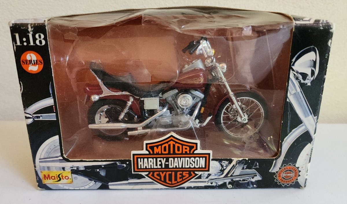 ミニカー Harley Davidson - Maisto 1/18 HARLEY DAVIDSON 2006 DYNA STREET BOB HARLEY DAVIDSON MOTORCYCLE MAISTO