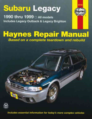 Handbuch Subaru Legacy Outback Brighton 1990-1999 Haynes Werkstatthandbuch