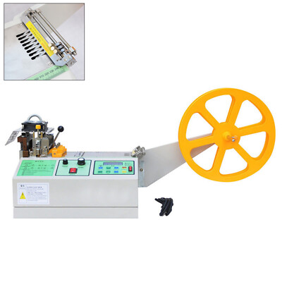 110V Automatic Hot and Cold Belt Cutting Machine 280W 100-120 pieces ...