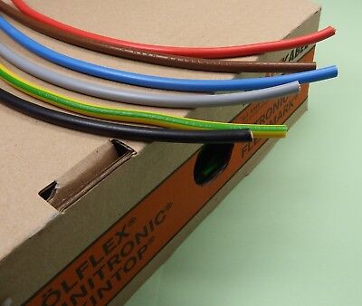 0,32€/m H07V-K 2,5mm² PVC Aderleitung Verdrahtungsleitung flexibel versch.Farben