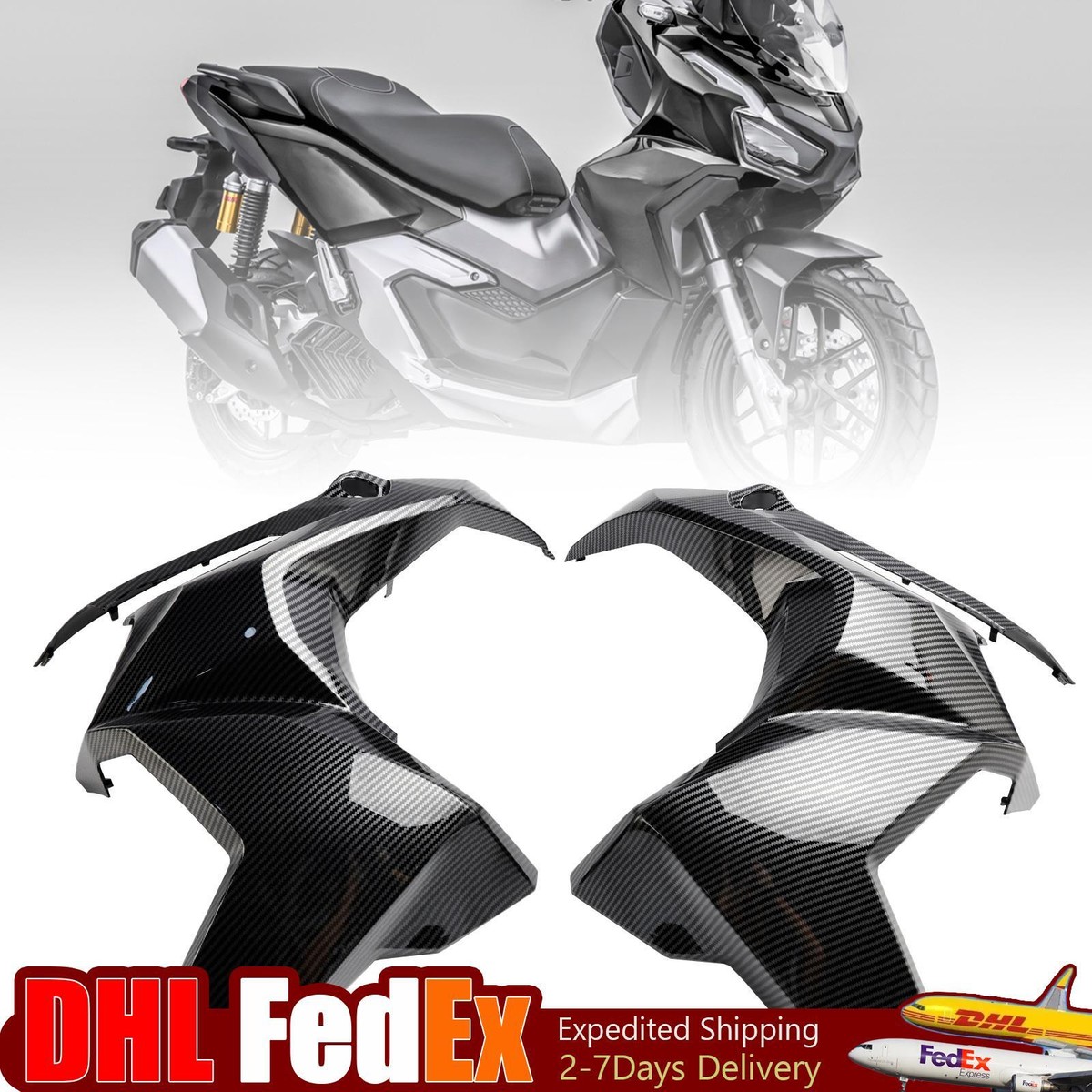 R② Front Side Cover Headlight Panel Fairing for Honda ADV 160