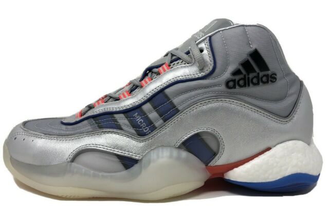 Adidas 98 Crazy BYM 'Silver Metallic' Mens Retro Basketball Size 13 ...