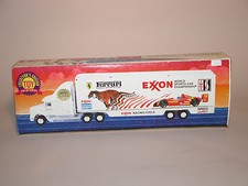 1995 EXXON GOLD RACE CAR CARRIER  4th IN A SERIES CHINA MINT