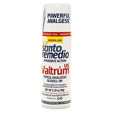 Valtrum Santo Remedio Pain Relief Roll On, 3.18 Oz Pack of 3 