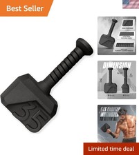 35 lb Solid Cast Iron Kettlebell - Upgraded Special Shape for Advanced Training