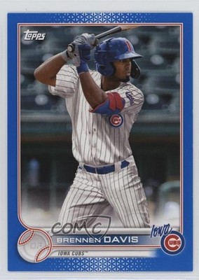 2022 Topps Pro Debut Blue 87/150 Brennen Davis #PD-80 2f4