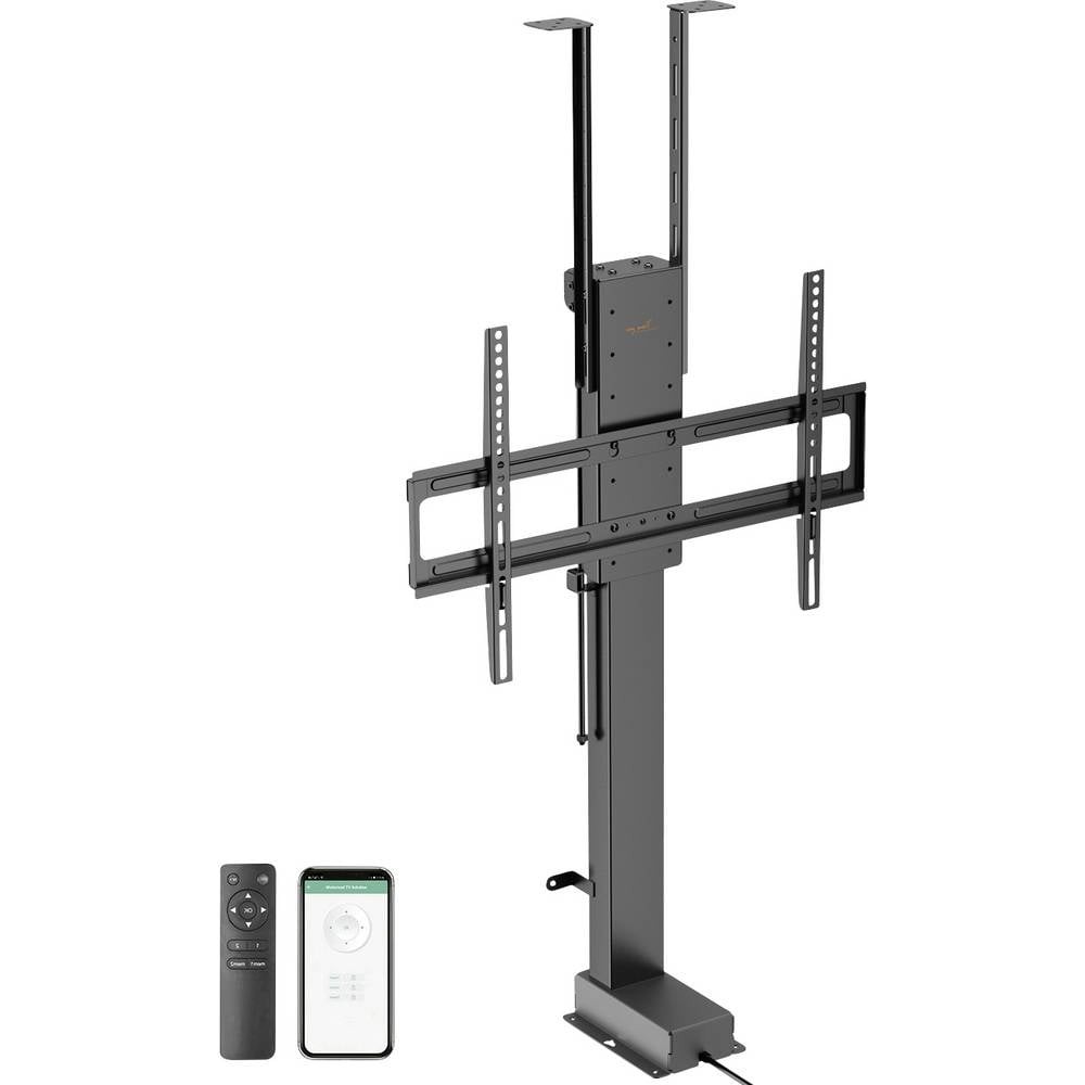 Support mural TV intelligent 37-65 pouces orientable via smartphone pour éliminer les reflets