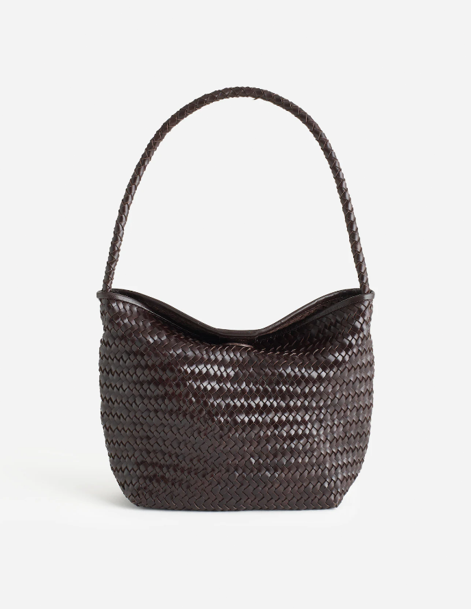 NEW Madewell | The Signature Woven Shoulder Bag, coffee bean