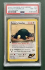 2000 POKEMON GYM HEROES 1ST EDITION #33 ROCKET'S SNORLAX PSA 8
