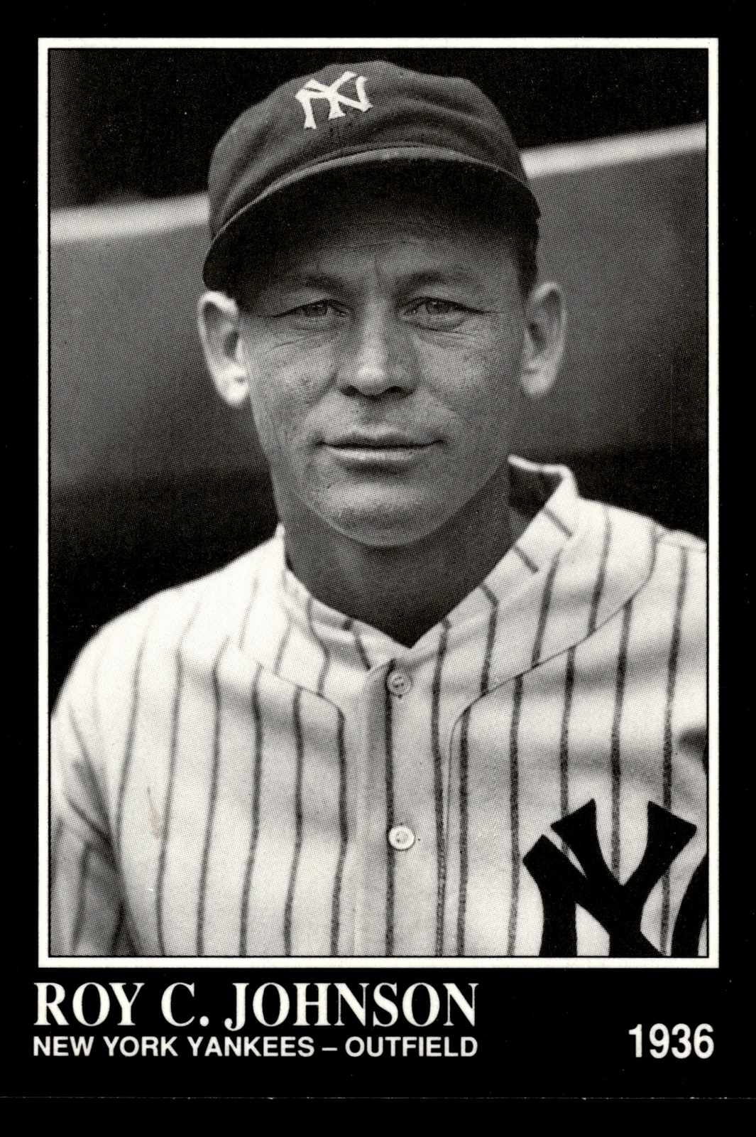 Roy C. Johnson 1991 Conlon Collection TSN #199 New York Yankees