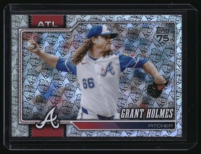 2026 Topps Series 1 #182 Grant Holmes 75 Years of Topps