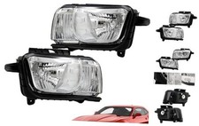 Driver Side and Passenger Side Headlights Assembly Halogen Replacement for