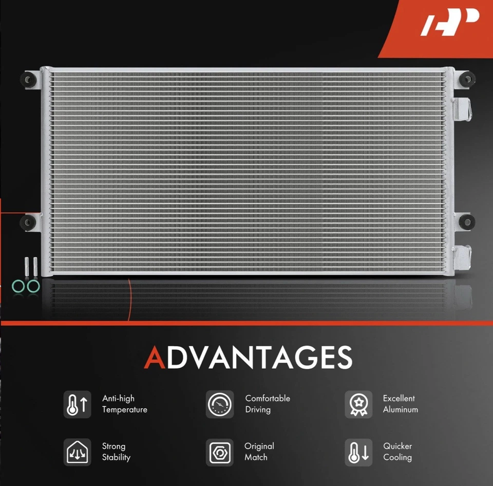 Конденсатор переменного тока APremium Volvo VHD 2016-2019 10,8 л 12,8 л 1504P - Изображение 4 из 4