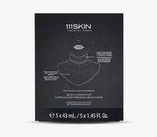 111Skin Black Diamond Lifting & Firming Neck Mask 5 pieces BRAND NEW (£85）
