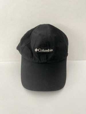 Columbia Hat Cap Strap Back Black Omni-Shade Lightweight Athletic